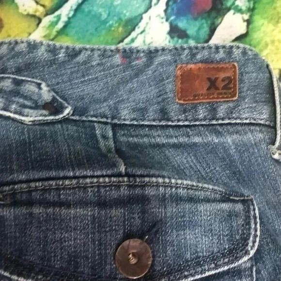 X2 brand size 10 ladies‎ Bermuda style jean shorts - Picture 3 of 8